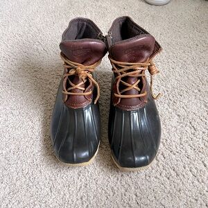Sperry Top-Sider Duck Boot - Size 9 in Chocolate Brown